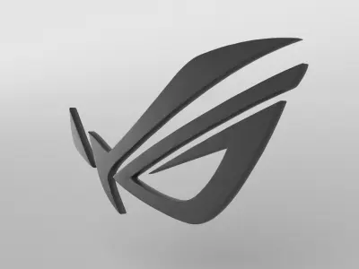 ROG Logo version1 004 Free low-poly 3D model