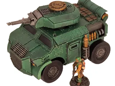 Damocles City Builder - Military Base - Modular Buildings 3D print model
