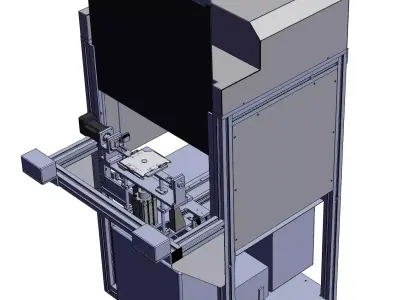 Non-standard printing machine 3D model