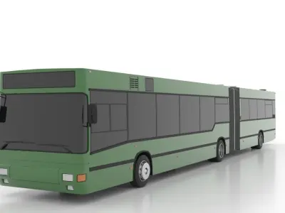 MAN A11 NG312 4Door Low Low-poly 3D model