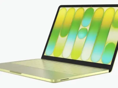 Apple MacBook Neo Citrus 3D model