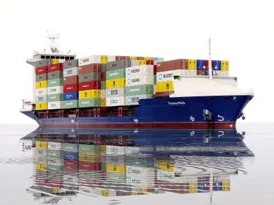 Container Feeder 800  3D model