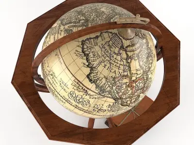 Globe Antique  3D model