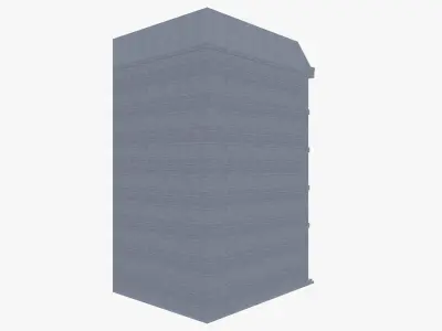 European building 4 3D model