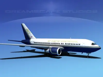 Boeing 767-100 Air Charter Intl 3D model