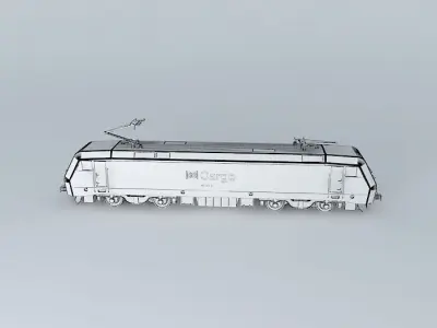 Siemens - ES 64 F / Series 152 / DB Cargo livery Free 3D model