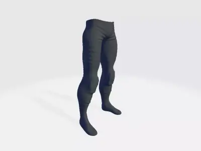 Military Pants Low-poly 3D model purchase