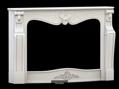 fire place collection 3D Model Pack