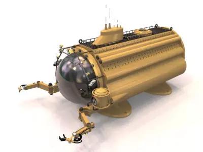 Deep Sea Explorer Bryce 7 Model 3D model