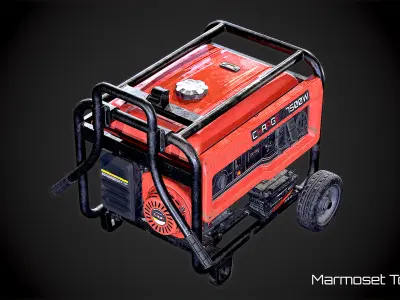 Portable Generator 3D model buy