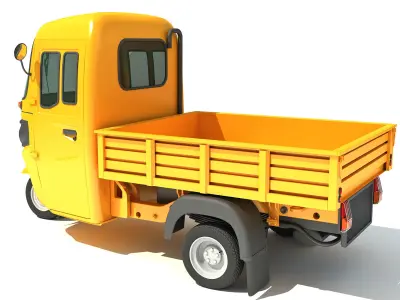 Mini Cargo Pick Up Rickshaw Maxima 3D model
