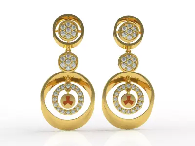 Diamond Pendant Set 30 3D print model