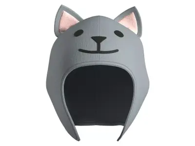 Kids Mouse Beanie 3D model