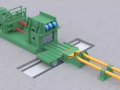 Extracting Mill 3D model
