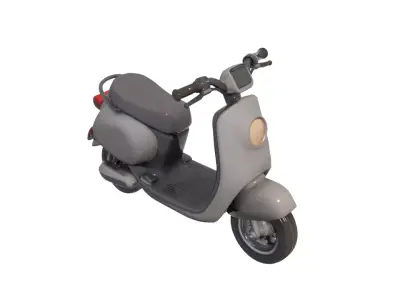 Electric Scooter Low-poly 3D model buy