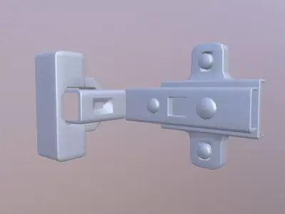 Clamp Low-poly 3D model