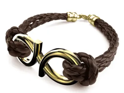 Infinity Bracelet 3D print model