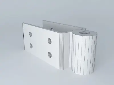 Hardware for helm 3D model