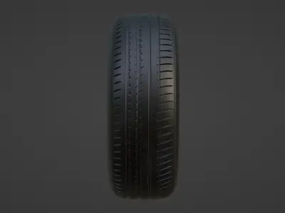 Basic Vehicle Tire DUTIRE A205 3D model