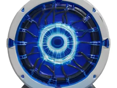 Futuristic Energy Shield Generator 3D model