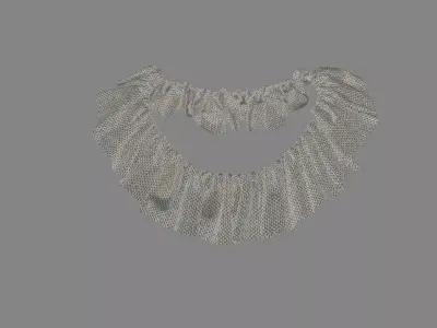 Dress collars scarves and necklaces decorated 3d models 3D model order