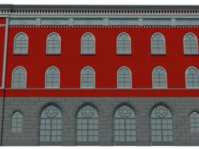 Building 3D model shop