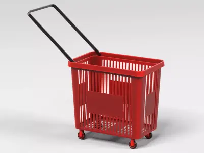 -Shopping Cart V2- 3D model