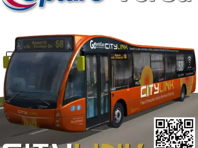 Optare Versa CityLink Low-poly 3D model