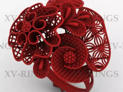 NEW TURKISH RING XV-10 3D print model