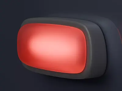 Stylized Box Fan Low-poly 3D model