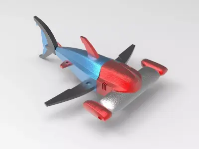 Robotic Spacecraft 3D print model