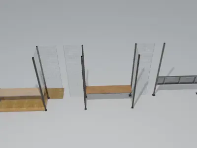 Lift parts Free 3D model