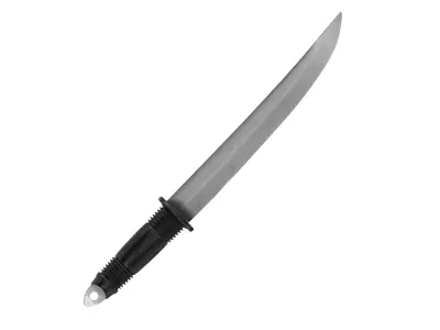battle knife v8 3D model