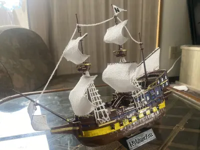 PIRATE SHIP for printing 3D print model