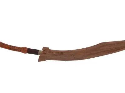 Panabas Sword Low-poly 3D model