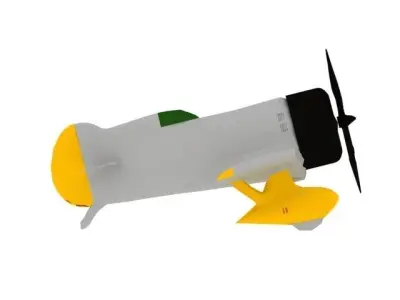 AIRCRAFT GEEBEE 3D model