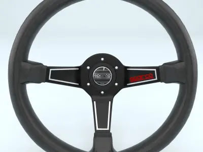 Steering Wheel Sparco L575 3D model