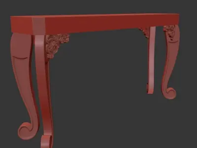  decorative table 3d model 3D model