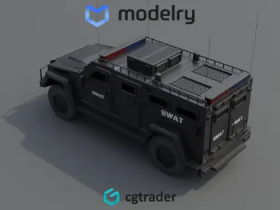 SWAT Vehicle 3D model