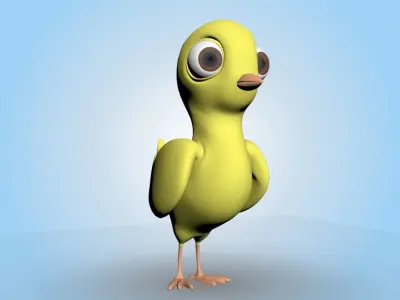 Chick 3D model
