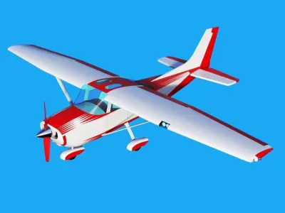 Airplane 3D model shop