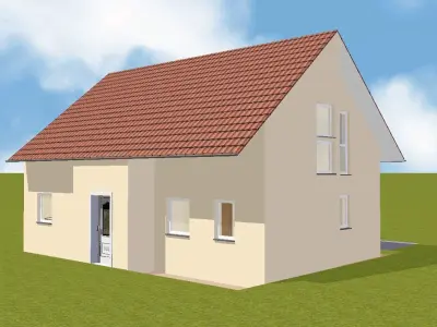 House 03 3D print model