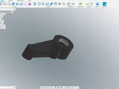 Doosan Puma 2600 SY Parts Catcher arm Housing 3D model