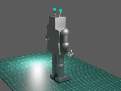 Trunk Robot 3D model