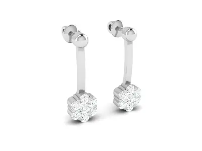 Diamond Earring 3D print model