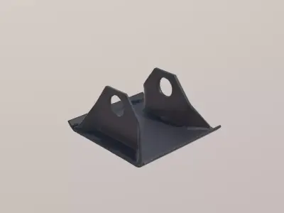 trailer footstep 3D model