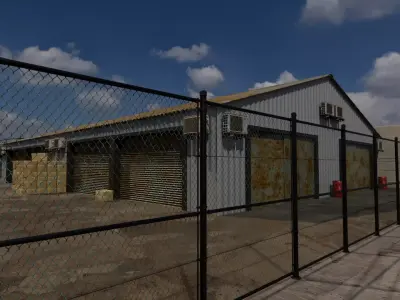 Industrial Storage Complex 3D model purchase