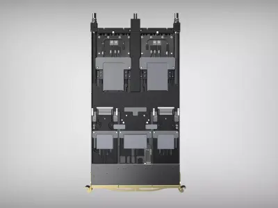 NVIDIA Vera Rubin NVL72 Compute Tray 3D Model 3D model