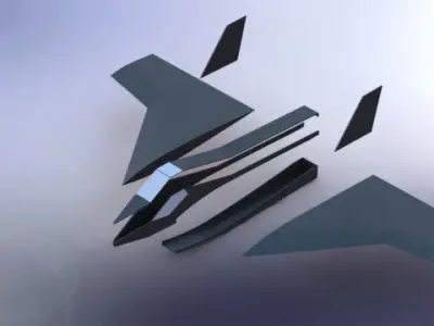 Black star Free 3D model