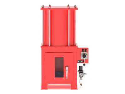 Garage Pneumatic Oil Filter Crusher 3D model